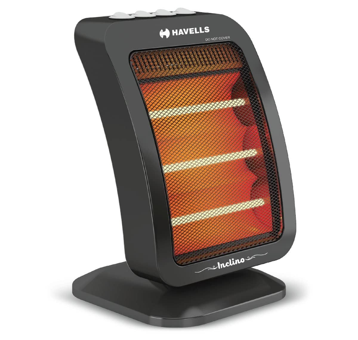 Havells Inclino 1200W 3 rod halogen room heater black bababijlii.com