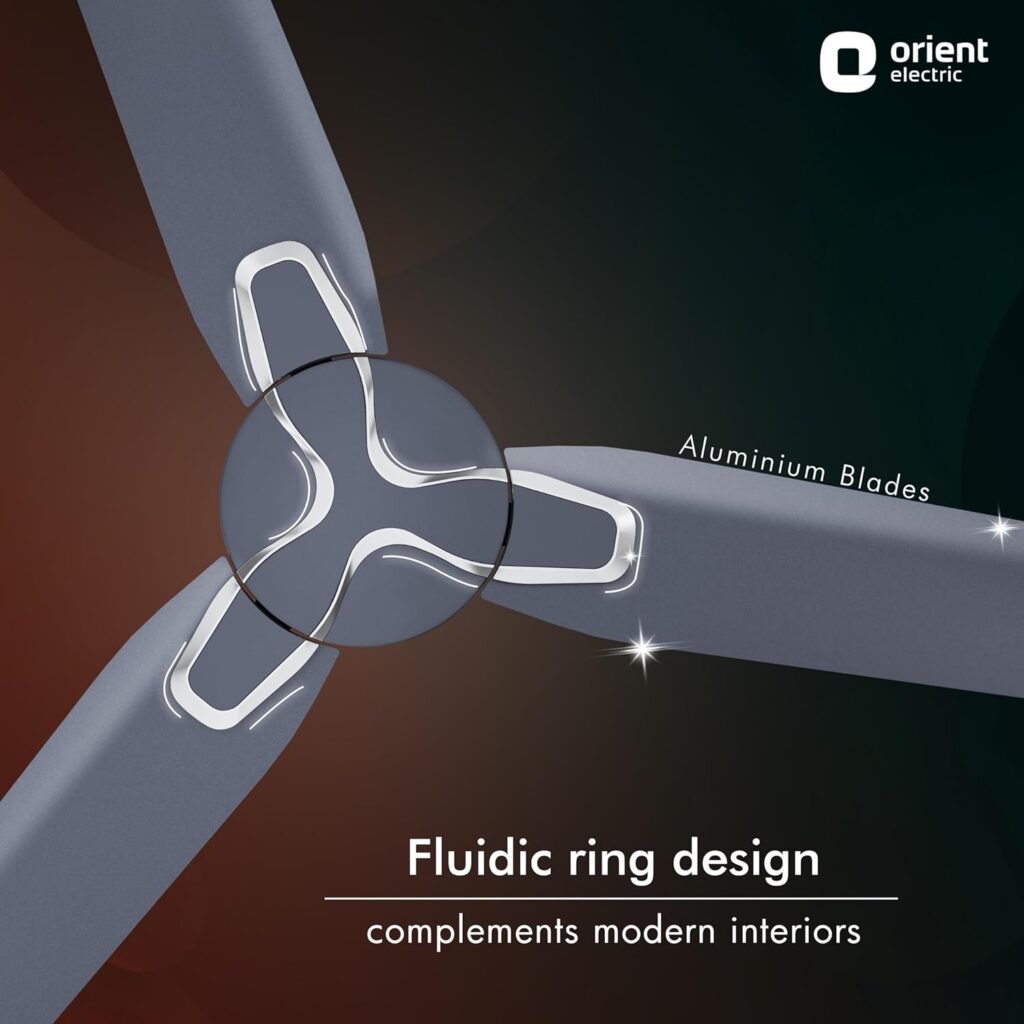 Orient Electric Jazz BLDC 1200mm ceiling fan with remote control